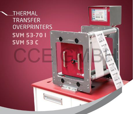 Thermotransferdirektdruckwerk SVM 53mm, CCE GmbH